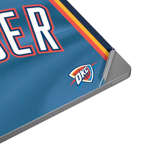 NBA Oklahoma City Thunder Jersey Universal Laptop 16.6in (13.4 x 9.7in) Skin